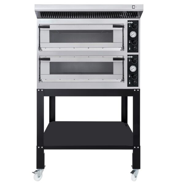 Pizzaovn TRAYS G44 4+4xØ40 cm 110×107,4 cm – Elektrisk pizzaovn