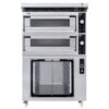 Pizzaovn TRAYS G44 4+4xØ40 cm 110×107,4 cm – Elektrisk pizzaovn