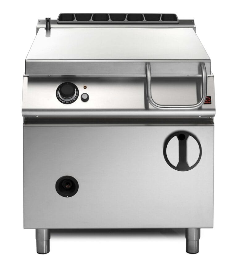 Stekepanne 60 l Manuell tipping Rustfritt stål stekeflate Stekepanne / Kokegryte restaurant