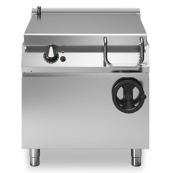 Stekepanne 60 l Manuell tipping Rustfritt stål stekeflate – Modular