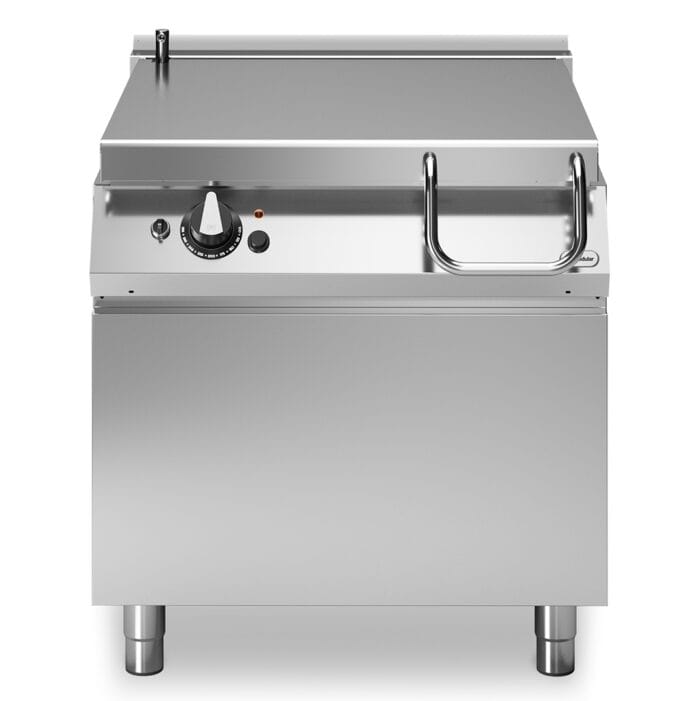 Stekepanne 60 l Elektrisk tipping Rustfritt stål stekeflate – Modular