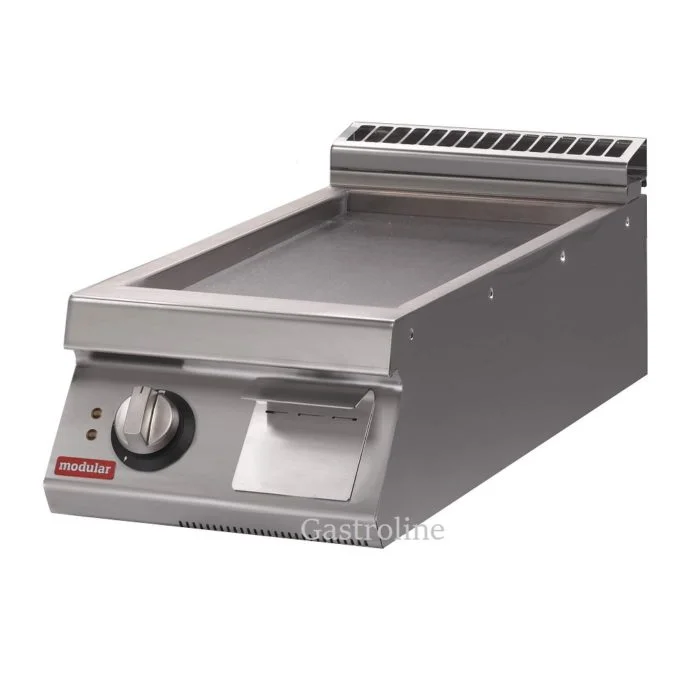 Flatgrill slett stekeflate PRATIKA 40×73 cm 400V-3 fas