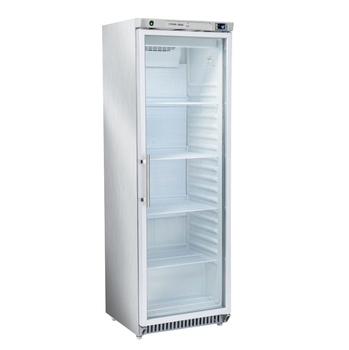 Kjøleskap 400L Glassdør RCXG400