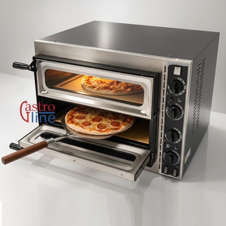 Pizzaovn BASIC 2/40GL 2xØ35 57×50 cm Pizzaovner kjøkkenutstyr