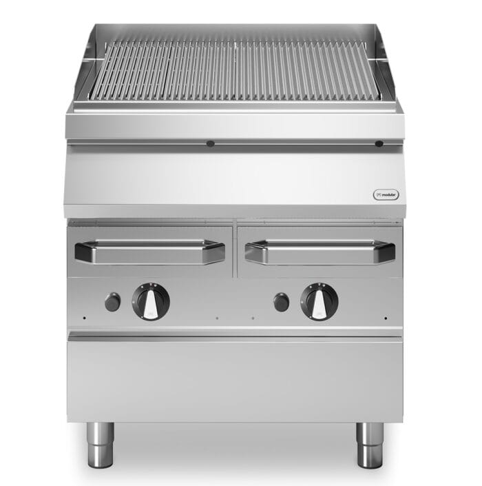 Vanngrill gass Støpejernsrist Modular 80×73 cm – Gass grill