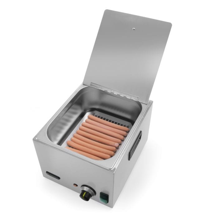 Pølsekoker 9 liter Hendi – Pølse - Vaffel - Crepe