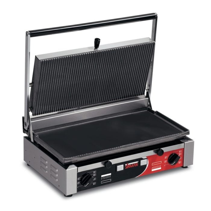 Pressgrill Stekeflate 50×25,5 cm. Sirman PDC