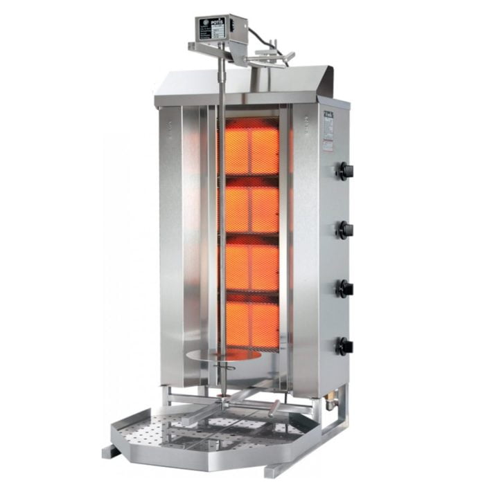Gass kebabgrill Potis GD4S