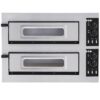 Pizzaovn BASIC 2/50V4T 2xØ45 cm 91,5×69 cm Elektrisk pizzaovn storkjøkken