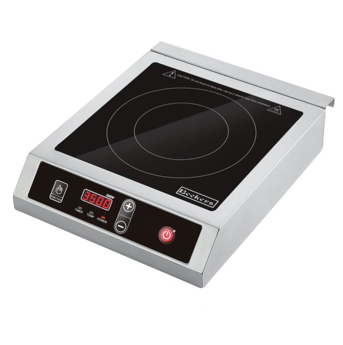 Induksjonsplate Trykknapp / 3500 W Beckers IND 350 B – Induksjon - Wok