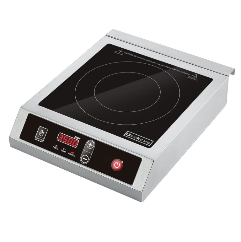 Induksjonsplate Trykknapp / 3500 W Beckers IND 350 B Induksjon - Wok kjøkkenutstyr