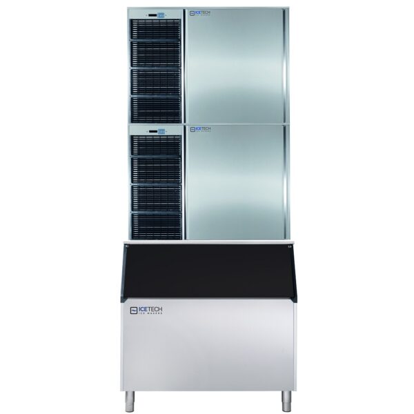 Isbitmaskin 380 kg/24 h SS400 SS400 B500 Icetech restaurant