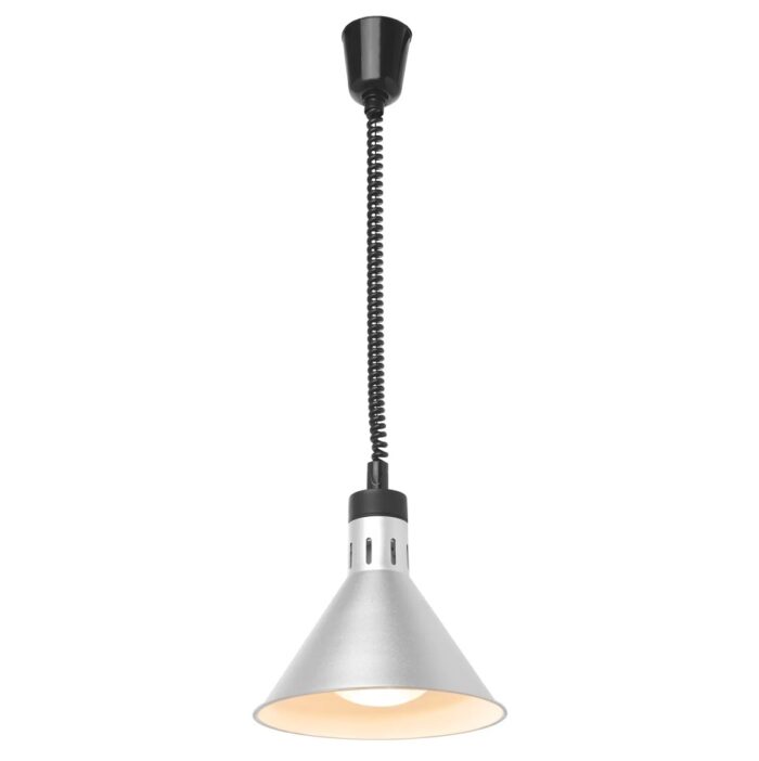 Varmelampe Sølv farge 273869