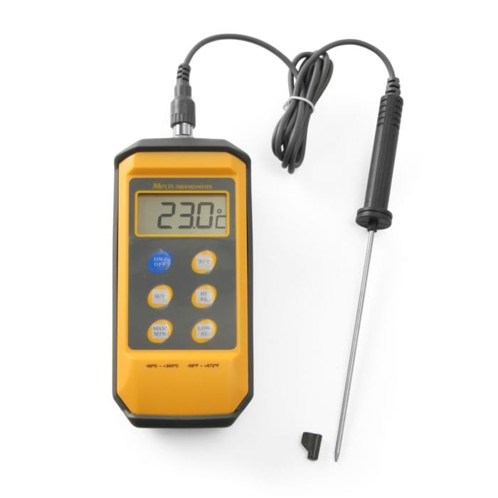 Termometer Med avtagbar føler 271407