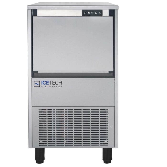 Flakismaskin / Granulær isflak 55 kg/24 h / Binge 20 kg – Flakismaskin Hoshizaki - Icetech
