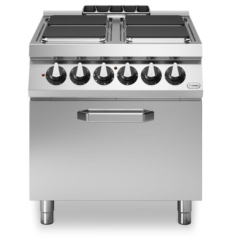 Elektrisk komfyr elektrisk stekeovn Modular 80×73 cm Komfyrer / El. og Gass storkjøkken