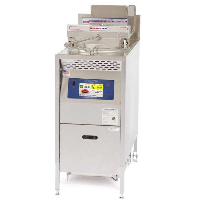 Elektrisk Trykk frityrkoker 6,5 kg / 10 min. Broaster 1800CE – Broaster