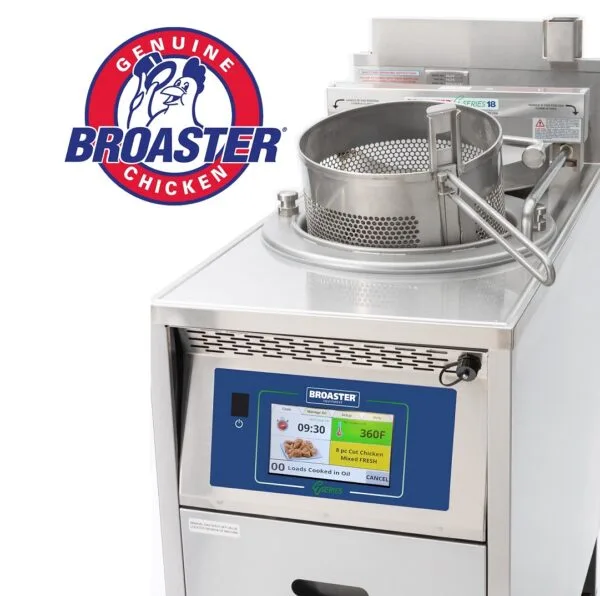 Elektrisk Trykk frityrkoker 6,5 kg / 10 min. Broaster 1800CE – Broaster