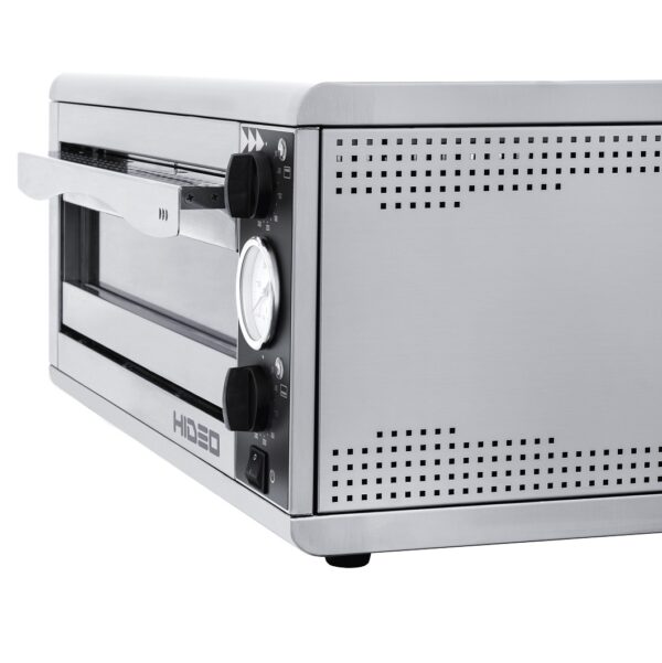 Pizzaovn HIDEO 1xØ35 59,5×50 cm Elektrisk pizzaovn restaurant