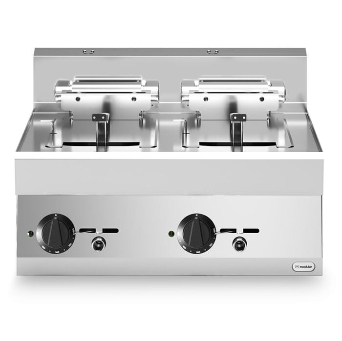 Frityrkoker 10+10 liter 18,0 kW Modular 70×65 cm