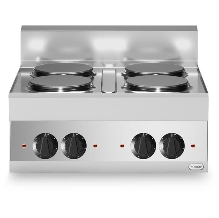 Koketopp 4 plater Modular 70×65 cm – Koketopp - elektrisk koketopp