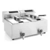 Frityrkoker Digital 8+8 liter / 2x 3,5 kW 207376 frityrkoker
