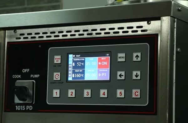 Elektrisk Trykk frityrkoker 4 kg / 10 min. Makfry 1015PD Broaster Chicken - Fried Chicken kommersielt kjøkken
