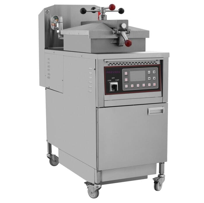 Elektrisk Trykk frityrkoker 5,5 kg / 10 min. Makfry 1025PD – Fried & Broasted Chicken