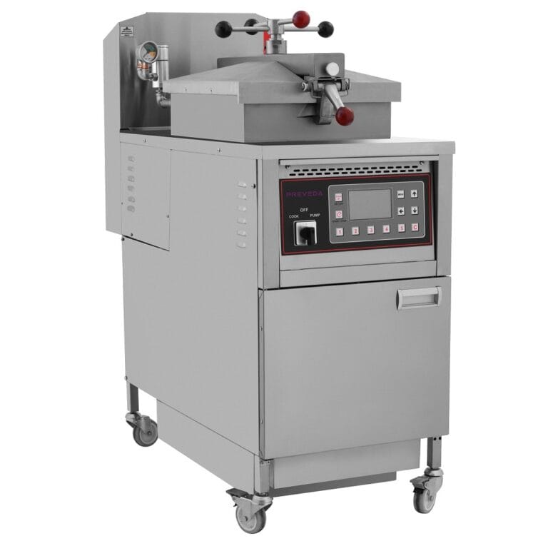 Elektrisk Trykk frityrkoker 5,5 kg / 10 min. Makfry 1025PD Broaster Chicken - Fried Chicken restaurant