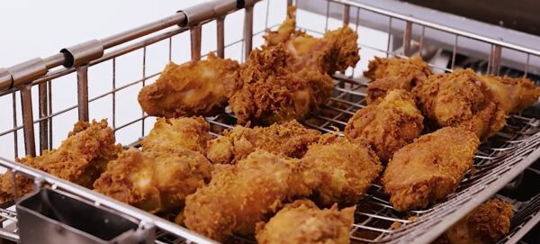 Elektrisk Trykk frityrkoker 5,5 kg / 10 min. Makfry 1025PD Broaster Chicken - Fried Chicken kjøkkenutstyr