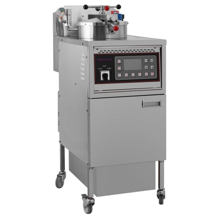 Elektrisk Trykk frityrkoker 4 kg / 10 min. Makfry 1015PD – Fried & Broasted Chicken