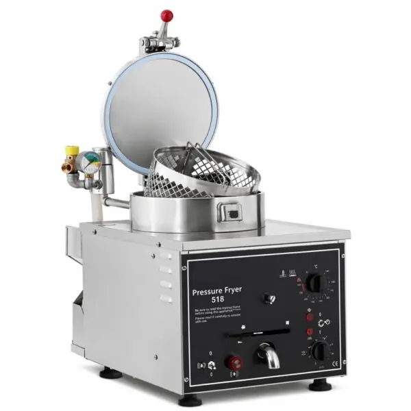 Elektrisk Trykk frityrkoker 2,2 kg / 10 min. MF518 – Fried & Broasted Chicken