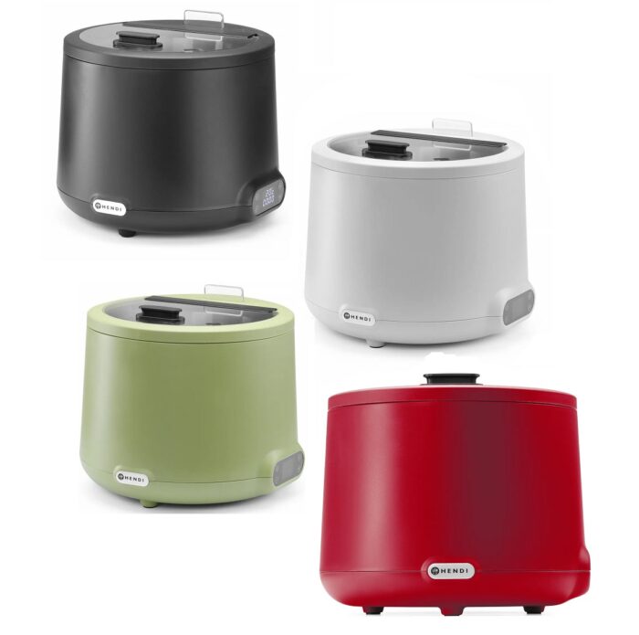 Suppegryte 8 l. Stilig design – Ris / Suppe