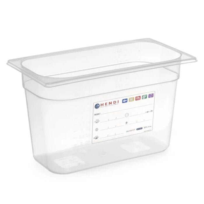 HACCP kantiner GN 1/3 325 x 176 mm