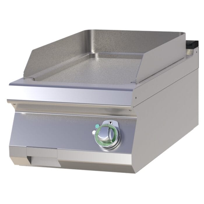 Flatgrill Slett krom stekeflate RM Gastro 40×73 cm – Flatgrill - Elektrisk flatgrill