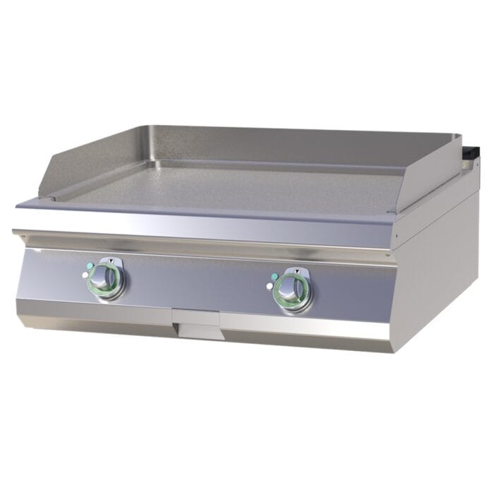 Flatgrill Slett krom stekeflate RM Gastro 80×73 cm