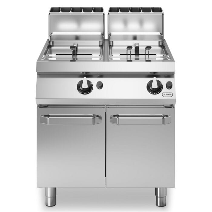 Gass frityrkoker 13+13 liter Modular 80×73