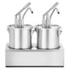 Saus beholder med dispenser 558119 Saus dispenser kjøkkenutstyr