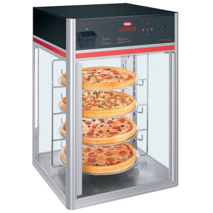 Pizzavarmeskap Hatco 4 roterende hyller Ø48 FSDT-1