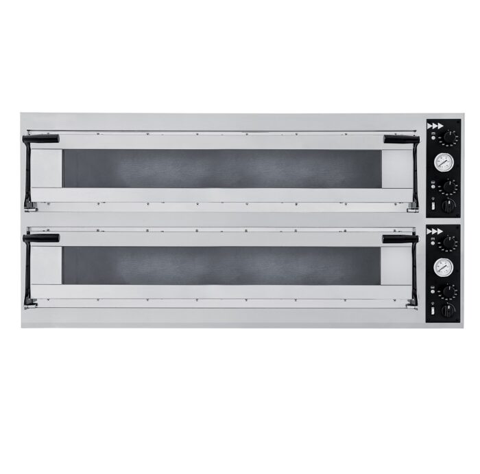 Privat: Pizzaovn BASIC XL66LG 6+6xØ35 / 2+2xØ50 cm 136×95,4 cm – Pizzaovner
