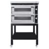 Privat: Pizzaovn BASIC XL66LG 6+6xØ35 / 2+2xØ50 cm 136×95,4 cm Pizzaovner storkjøkken