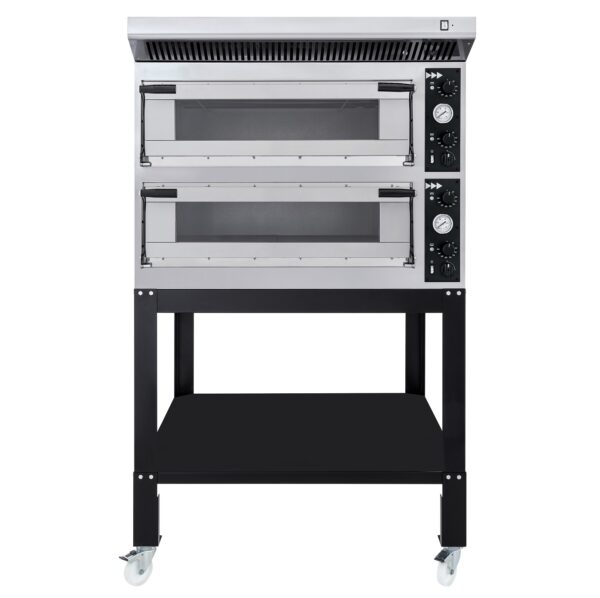 Privat: Pizzaovn BASIC XL66LG 6+6xØ35 / 2+2xØ50 cm 136×95,4 cm Pizzaovner kommersielt kjøkken