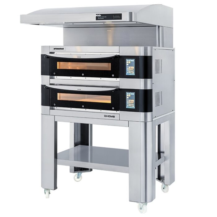 Pizzaovn DHOME 6+6x Ø35 cm Til de mest krevende – Elektrisk pizzaovn
