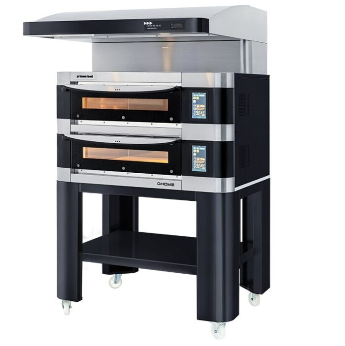 Pizzaovn DHOME 6+6x Ø35 cm Til de mest krevende – Elektrisk pizzaovn