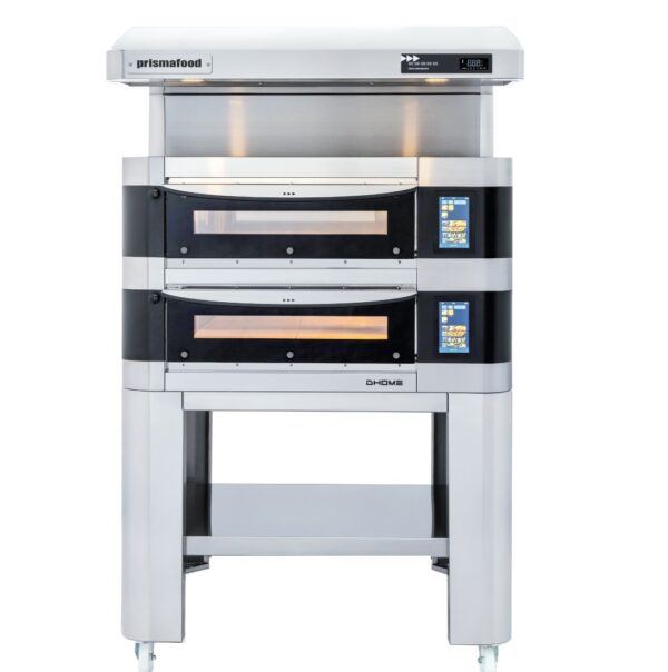 Pizzaovn DHOME 4+4x Ø35 cm Til de mest krevende Elektrisk pizzaovn kjøkkenutstyr