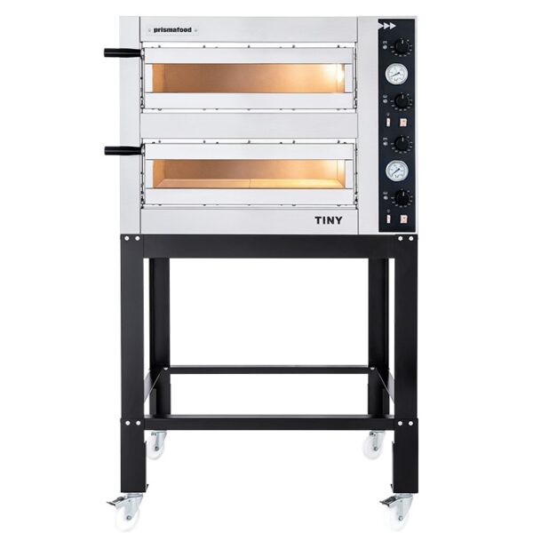 Pizzaovn TINY 2xØ40 cm 96,5 x 62,5 cm – Elektrisk pizzaovn