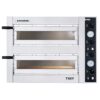 Pizzaovn TINY 2xØ40 cm 96,5 x 62,5 cm – Elektrisk pizzaovn