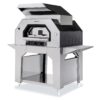 Pizzaovn TITAN 4xØ35 cm 110 x 112 cm – Elektrisk pizzaovn