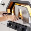 Pizzaovn TITAN 4xØ35 cm 110 x 112 cm – Elektrisk pizzaovn