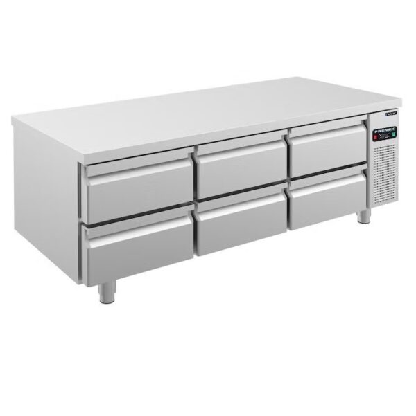 Grillkjølebenk 160×70 cm Frenox 6 skuffer UGN3-SH-DZ-6D-R290 Grillkjølebenk 160×70 cm Frenox 6 skuffer UGN3-SH-DZ-6D-R290 Grillkjølebenk kommersielt kjøkken
